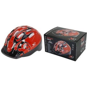FIETSHELM BOY L ROOD