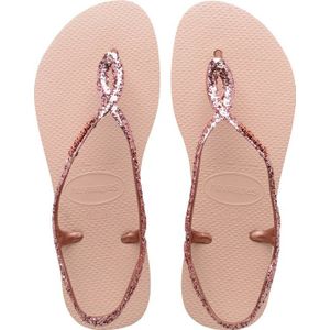 Havaianas Luna Premium Ii -maat 35/36- Dames Slippers - Lichtroze