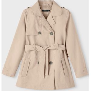 NAME IT  - Maat 116 - NKFMAIYO TRENCH COAT Meisjes Jas