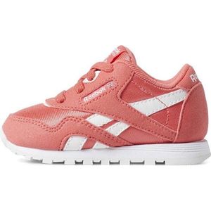 Reebok Cl Nylon Mu - Maat 24 - Dames Sneakers - Color-Bright Rose/White