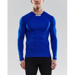 Craft Progress Baselayer Crewneck Longsleeve Sportshirt - Maat XS - Mannen - donker blauw
