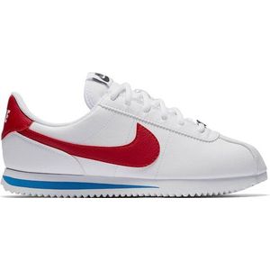 Nike Cortez Basic Jongens Sneakers - 38.5 - White/Varsity Red-Varsity Royal-Black