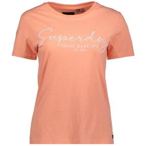 Superdry Alice Script Dames T-shirt - Maat S