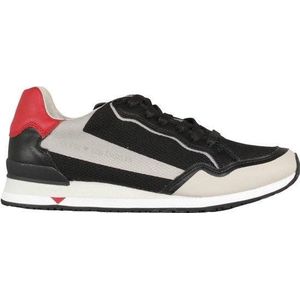 Guess - Maat 39 - Genova Heren Sneaker - Zwart/Grijs