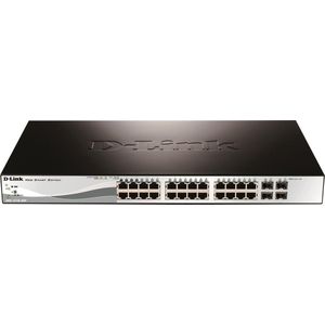 D-Link DES-1210-28P - PoE - 24 Poorten - Smart Managed