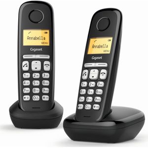 Gigaset A220 Duo v2 - Duo DECT telefoon - Zwart