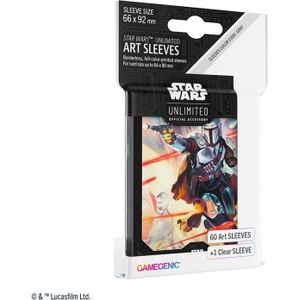 Star Wars Unlimited Art Sleeves - Mandalorian - Star Wars Sleeves