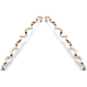 Casa Jewelry Oorhangers Etnic - Rosé Verguld