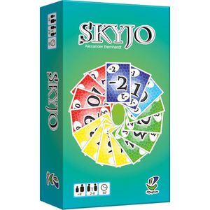 Swissgames-Spiele Skyjo - Het spannende kaartspel voor het hele gezin | 2-8 spelers | Vanaf 8 jaar en ouder