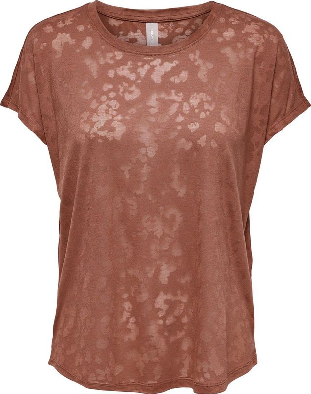 Only Play- Onpmarna Loose Burn Out Ss Tee Dames t-Shirt