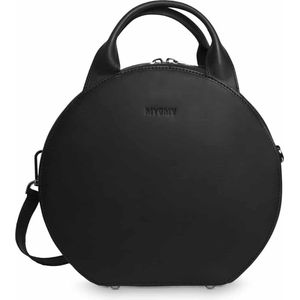 MYOMY - Boxy Bag Cookie - Handtas - Hunter Off-Black - Buffelleer