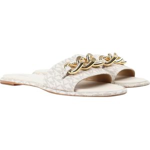 Michael Kors Scarelett Slide - maat 39 - Dames Slippers - Beige