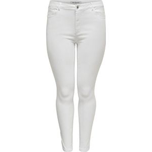 ONLY - Maat 44 X L30 - CARMAKOMA CARAUGUSTA HW SKINNY WHITE DNM NOOS Dames Jeans
