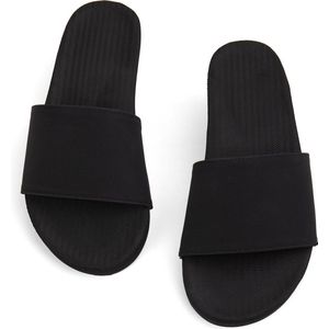 Indosole - Maat 39/40 - Slides Essential Heren Slippers - Zwart