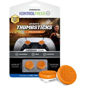 KontrolFreek Sports Omni Thumbsticks - Oranje/Wit (PS5/PS4)