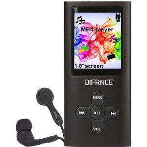 Difrnce - MP1851 - MP4 Speler - Zwart - 4 GB