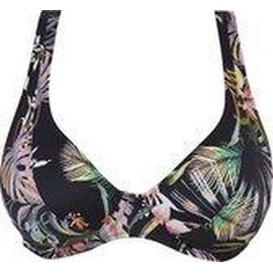 Freya - TAHITI NIGHTS UW High Apex Bikini Top - BLACK - Vrouwen