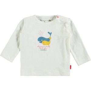 Bampidano Dion - Maat 68 - Baby Unisex T-shirt - White