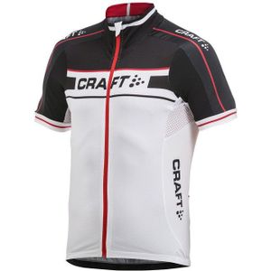 Craft Performance Grand Tour Jersey wit rood Maat M