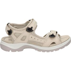 Ecco - maat 36 - Offroad Sandalen Beige Leer - Dames