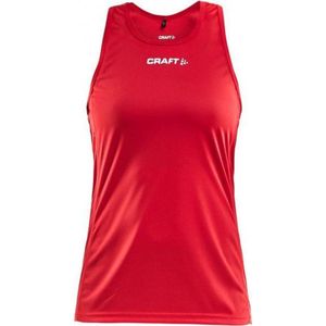 Craft Rush Singlet Dames - Maat XL - sportshirts - rood - Vrouwen