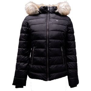 Tommy Jeans  Maat L TJW Essential Hooded Jacket - Zwart