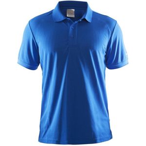 Craft Classic Polo Pique t-shirt blauw Maat S