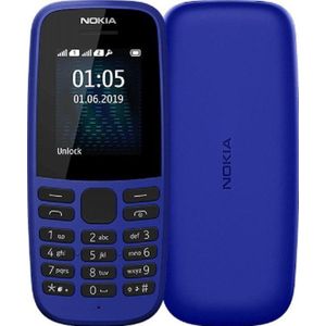 Nokia - 105 - Mobiele Telefoon - Zwart - Originele Onderdelen