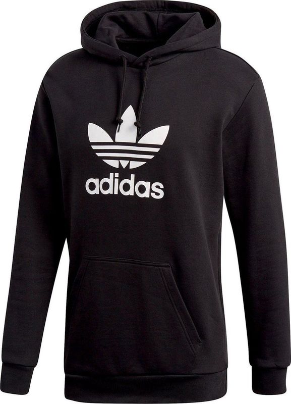 Adidas, Heren, Sweatshirts & Hoodies, Zwart, Maat: XL Katoen,