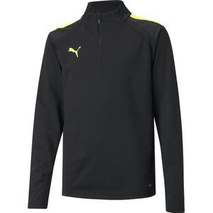 PUMA Teamliga 1/4 Zip Top Sporttrui Jongens - Maat 140