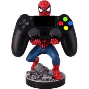 Cable Guy - Spider-Man telefoonhouder - game controller stand met usb oplaadkabel 8 inch