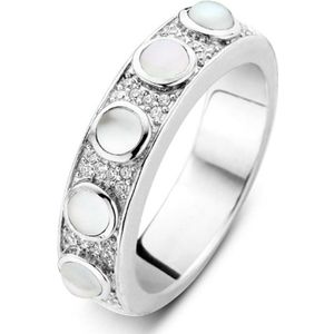 TI SENTO - Milano Ring 12132MW - Gerhodineerd Sterling Zilver - Maat 16.50