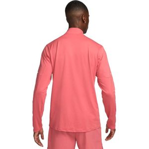 Nike - Dri-FIT Element Half-Zip Sportshirt - Rood/Roze - 88% Polyester - 12% Elastaan