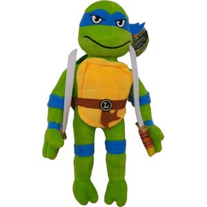 Teenage Mutant Ninja Turtles - Leonardo - Pluche Knuffel - Nickelodeon - 32 cm
