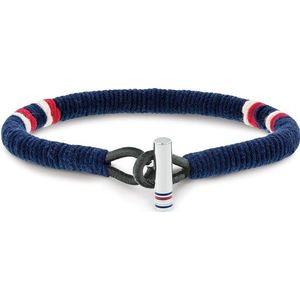 Tommy Hilfiger - TJ2701070 - Armband - Blauw - Textiel