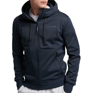 Superdry - Softshell Jack - Blauw - Heren Jas - Slim-fit