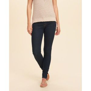 LOW RISE DARK SKINNY FIT - Donkerblauw - Denim