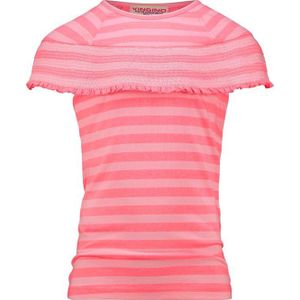 Vingino - Neon Peach - Maat 98 - Meisjes T-shirt