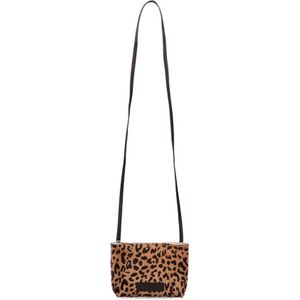 Shabbies - Avondtas - Geel - Leer - Luipaardprint
