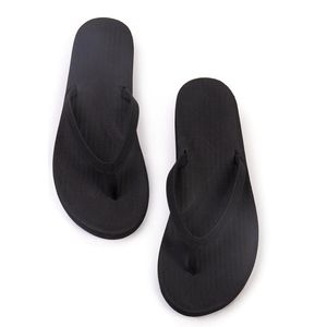 Indosole - Essentials - Slippers - Zwart - Duurzaam Materiaal