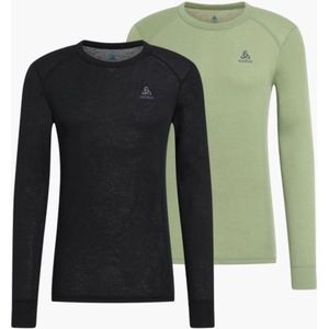 ODLO - Maat_M - ACTIVE WARM ECO 2 Pack Longsleeve Crew Neck Men_