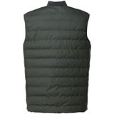 Rains Trekker Vest 1520 Regenjas Unisex - Groen - Maat XXS