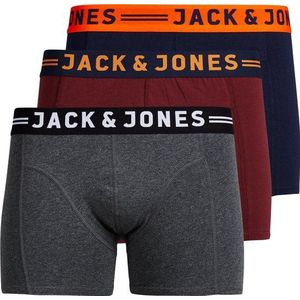 JACK&JONES - maat S- ADDITIONALS JACLICHFIELD TRUNKS 3 PACK NOOS Heren Onderbroek