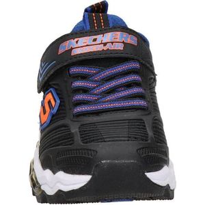 Skechers Skech-Air Waves - Maat 33 - Jongens Sneakers - Black/Blue/Orange