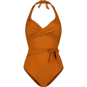 Beachlife Rust - 75B - overslag badpak - dames