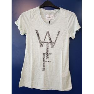 WTF - T-shirt - Mint - Korte Mouw