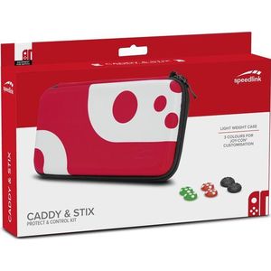 Speedlink CADDY & STIX - Beschermhoes - Zwart/Grijs - Switch