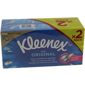 Kleenex tissues original duobox, 2x80st