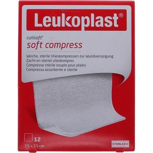 Cutisoft non-woven kompres, steriel, 7,5x7,5cm, 12x1st (79995-00)