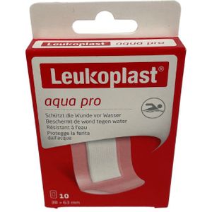 Leukoplast Aqua Pro Waterdicht en Transparant 38x63mm, 10st (76457-07)